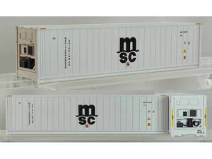 2er Set 40'Kühlcontainer MSC