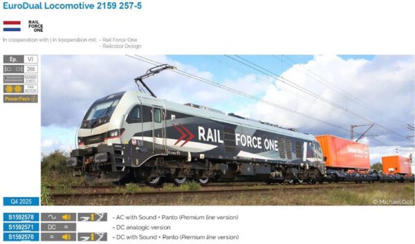 Zweikraftlok BR 2159 / EuroDual RFO, Ep.VI, Sound P