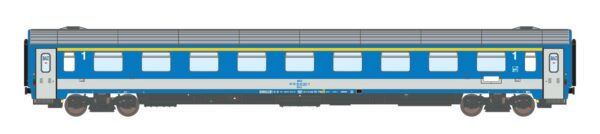 Passenger coach Amz 19-91, 1st class MAV, Ep.V, EC25/24