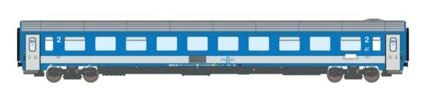 Passenger coach Bpmz 20-91, 2nd class MAV, Ep.V, EC25/24