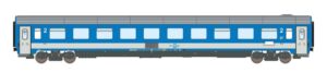 Passenger coach Bpmz 20-91, 2nd class MAV, Ep.V, EC25/24, 2nd no.