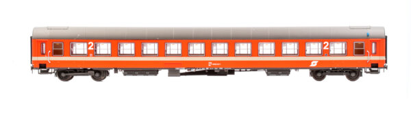 Set of 3 UIC-X passenger coaches ÖBB, Ep.IV, orange