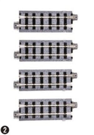 Narrow-gauge track straight 62mm