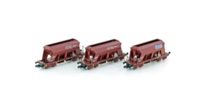 Set of 3 RAG bulk goods wagons, Ep.IV-V, Excl. Lemke