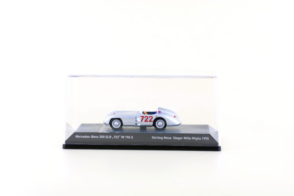 Mercedes Benz 300 SLR Roadster, No.722 silber - 1/87 – Bild 4
