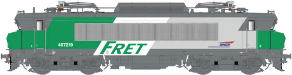 E-Lok BB 407219 SNCF FRET, Ep.V-VI, Sound