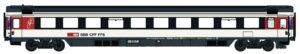 EC passenger coach, 2nd class Bpm SBB, Ep.V-VI, refit