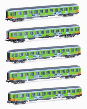 Alpen-Sylt-Express 5-tlg. 4x Bvcmz248.5 1x Bvxmbz249.1 Ep.VI