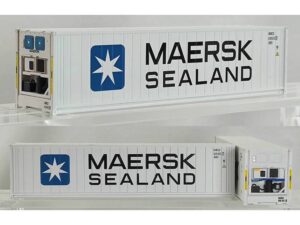 2er Set 40' Kühlcontainer MAERSK SEALAND