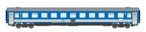 Passenger coach Bmz 21-91.1, 2nd class MAV, EP.V, EC25/24, 3rd no.