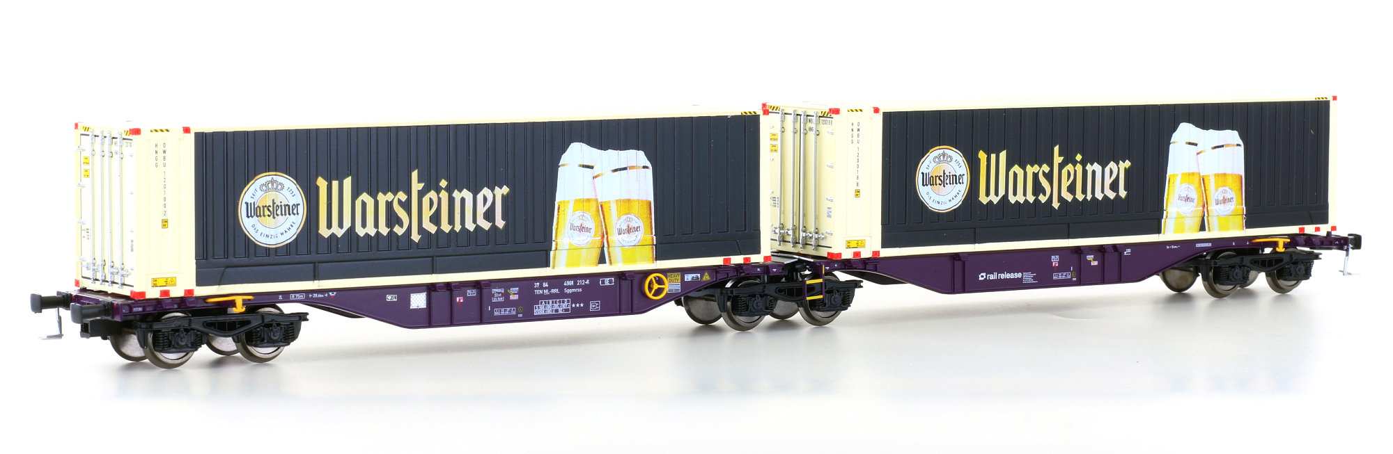Containerwagen Sggmrss'90 RailRelease, Ep.VI, Warsteiner