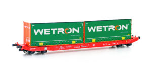 Container wagon Sgkkms 698 DB Cargo, Ep.VI, Wetron