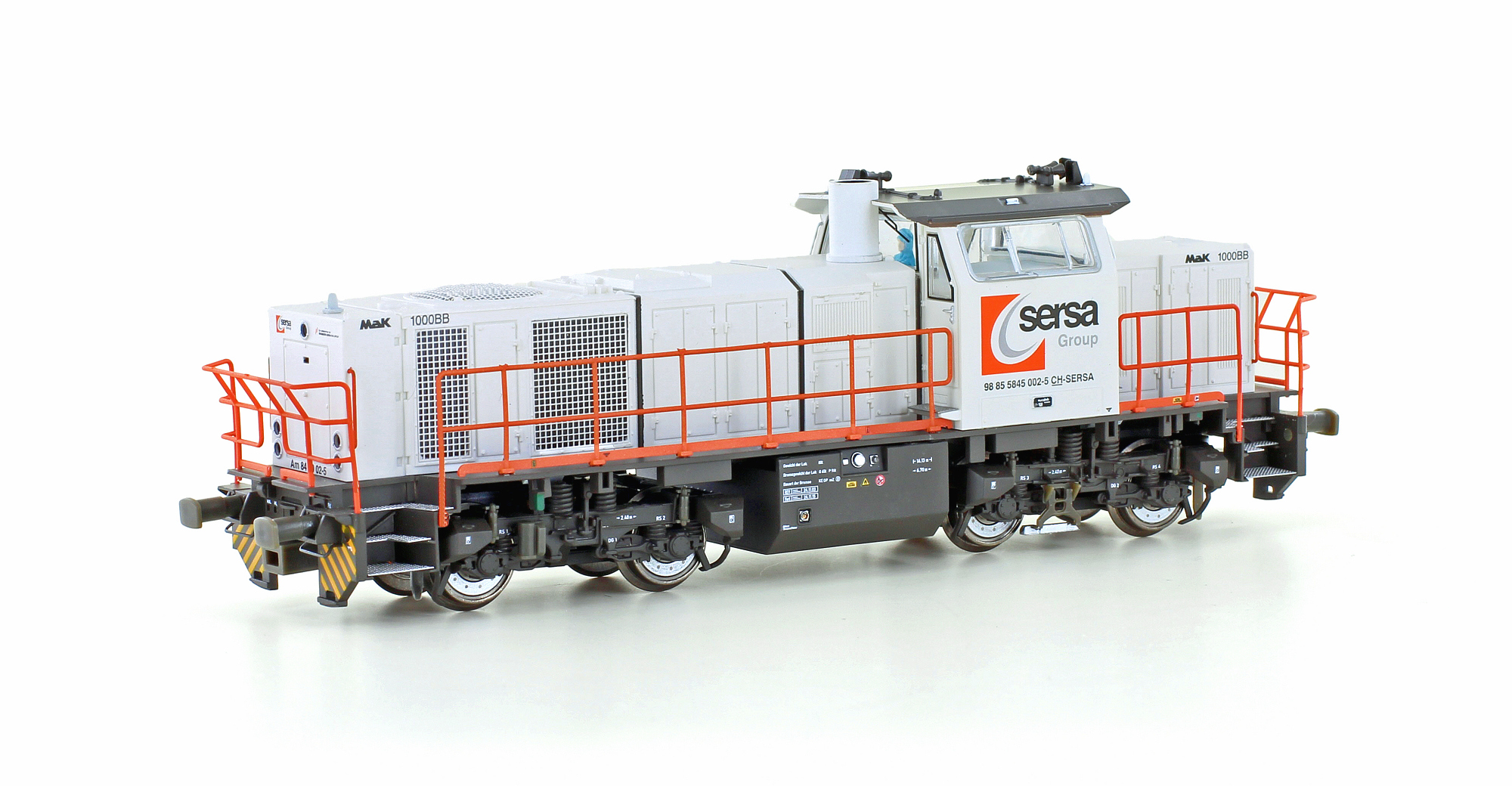 Diesellok Vossloh G1000 Sersa, Ep.VI, DCC Soun
