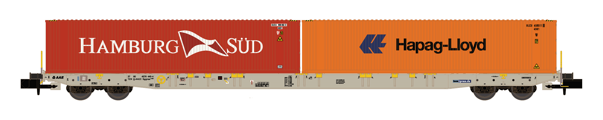 Containerwagen Sggnss'80 Boxxpress, Ep.VI