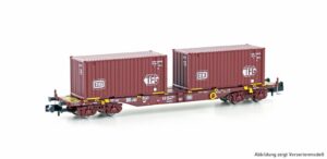 Container wagon Sgjkkmms 699 DB, Ep.IV, DB/TFG