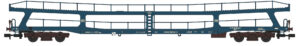 2er Set Autotransportwagen DDm915 DB, Ep.IV fernblau