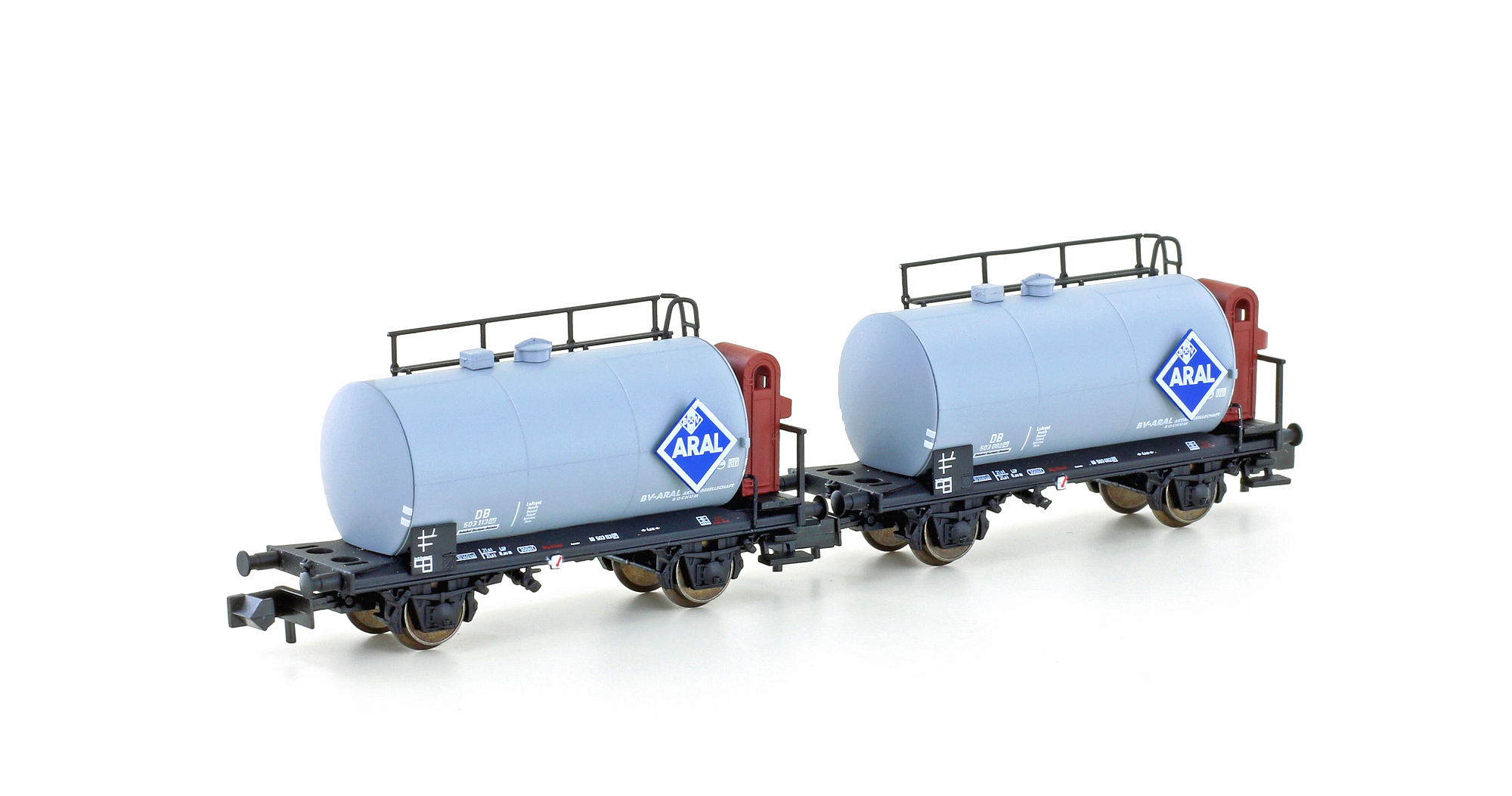 Set of 2 lightweight tank wagons DB/Aral, Ep.III