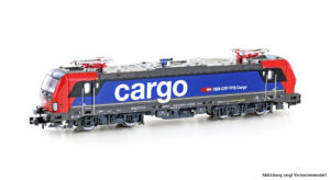 Electric locomotive BR 193 Vectron SBB Cargo, Ep.VI, sound
