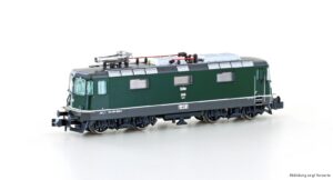 Electric locomotive Re 420 505 BLS, Ep.V, green