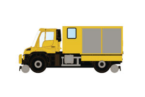 Two-way Unimog U423, Ep.VI, neutral, DC/DCC