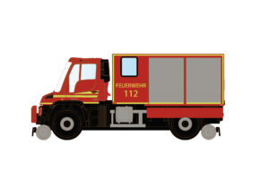 Two-way Unimog U423 fire engine, Ep.VI, DC/DCC