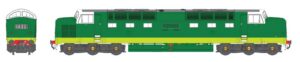Diesel locomotive Class 55 BR, Ep.III, #D9006