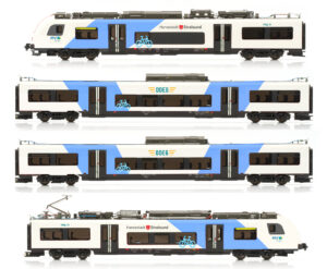 BR 4746 multiple unit, 4 cars. Desiro ML ODEG, Ep.VI, Sound