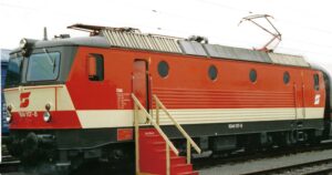 Electric locomotive Rh 1044 ÖBB, Ep.IV, checkerboard