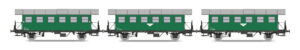 3er Set Personenwagen BiH ÖBB, Ep.III, grün