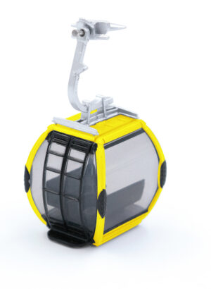 H0 Gondola Omega IV, yellow 1:87