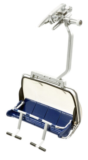 4er Sessel blau Bubble grau 1:32