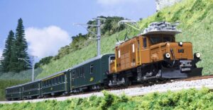 Personenzug mit Ge 6/6 I #415 + 4x EW I RhB, Ep.IV, Sound