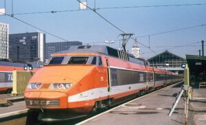 TGV Sud-Est multiple unit, 10-piece SNCF, Ep.IV, train 05, Rouen
