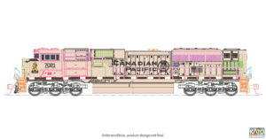 Diesel locomotive EMD SD70ACu CP, Ep.VI, #7021 (Military, beige)