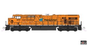 Diesel locomotive GE ES44AC CP/Hapag-Lloyd, Ep.VI, #8781