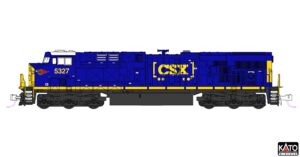 Diesellok GE ES40DC CSX, Ep.VI, #5327, WM Logo