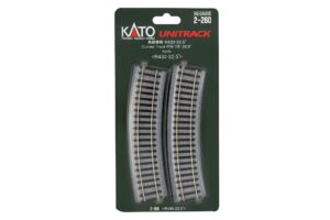 Gleis gebogen R430mm 22,5° (4 Stk.)