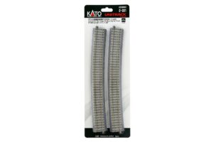 Gleis gebogen R1606mm 11,25° mit Betonschwellen (4 Stk.)