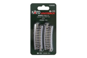 Track curved R282mm 15° 4 pcs.