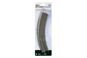 Double track curved R414/381mm 45°