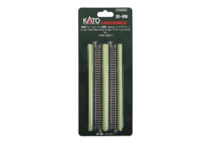 Blechträgerbrücke doppelgleisig gerade 186mm Hellgrün