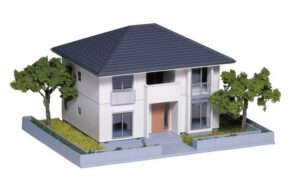 Wohnhaus 742 Evergreen Terrace, weiß