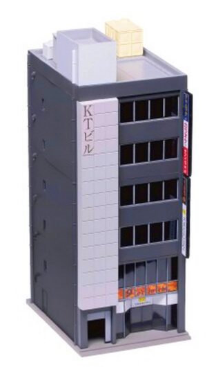 Six-storey office building, dark gray