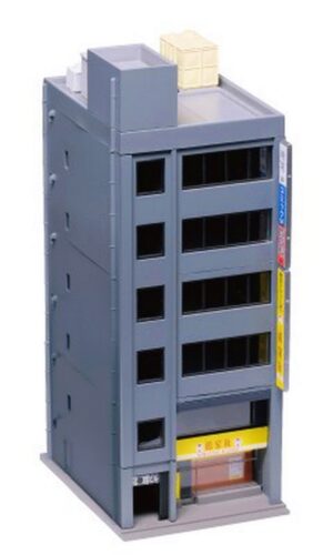 Six-storey office building, light gray