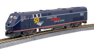 Diesellok GE P42 Amtrak, Ep.VI, #100, 50th An., blau, Snd