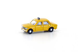 Fiat 128, Taxi, gelb