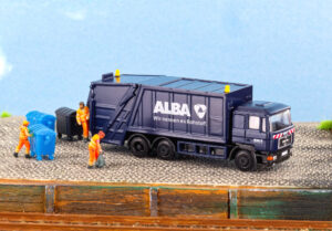 MiNiScene Müllabfuhr mit Figuren, ALBA