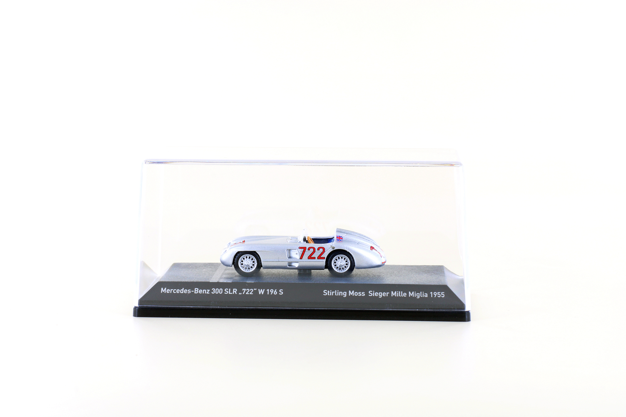 Mercedes-Benz 300 SLR Roadster, No.722 silber - 1/87 – Bild 4
