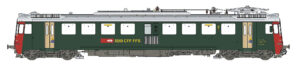 Railcar Rbe 4/4 (1404) SBB, Ep.Va, prototype, sound