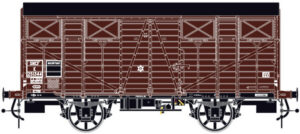 Ged. Güterwagen K 19 OCEM SNCF, Ep.IIIb